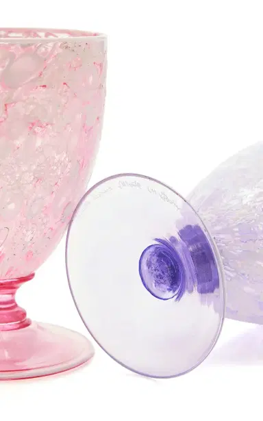 Moda Domus Exclusive La Isla Set-of-Two Murano Glass Goblets | Thumbnail 3 Moda Domus Exclusive La Isla Set-of-Two Murano Glass Goblets | Thumbnail 3