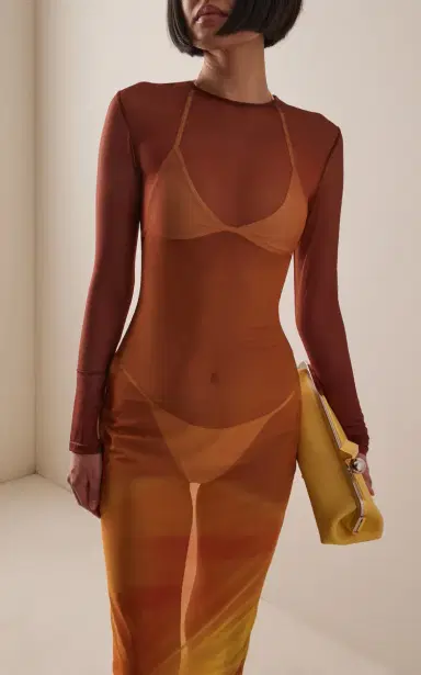 Ay Que Calor Exclusive La Isla Solana Mesh Midi Dress | Thumbnail 3 Ay Que Calor Exclusive La Isla Solana Mesh Midi Dress | Thumbnail 3