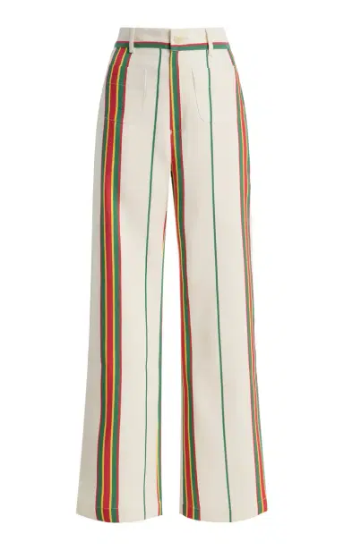 LA VESTE Exclusive La Isla Pippi Cotton Straight-Leg Pants | Thumbnail 10