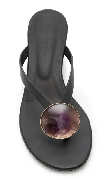 Christopher Esber Exclusive La Isla Doma Flip-Flop Wedge Leather Sandals | Thumbnail 3 Christopher Esber Exclusive La Isla Doma Flip-Flop Wedge Leather Sandals | Thumbnail 3