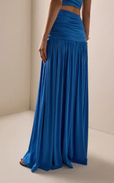 FRANÇOISE Exclusive La Isla Isabella Jersey Maxi Skirt | Thumbnail 4