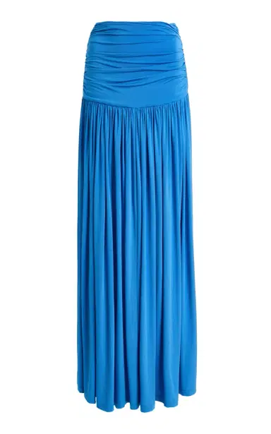 FRANÇOISE Exclusive La Isla Isabella Jersey Maxi Skirt | Thumbnail 6