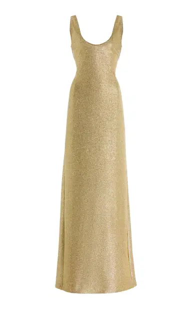 FRANÇOISE Exclusive La Isla Nina Metallic Jersey Maxi Dress | Thumbnail 41