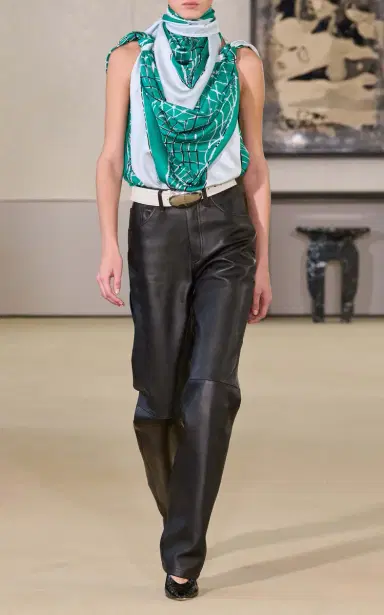 Altuzarra Siggi Tie-Detailed Silk Top | Thumbnail 5 Altuzarra Siggi Tie-Detailed Silk Top | Thumbnail 5