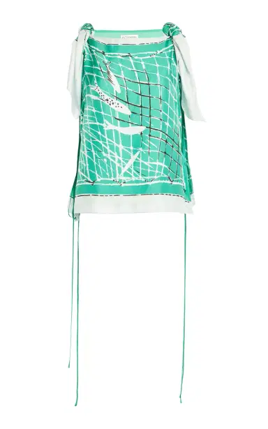 Altuzarra Siggi Tie-Detailed Silk Top | Thumbnail 6 Altuzarra Siggi Tie-Detailed Silk Top | Thumbnail 6