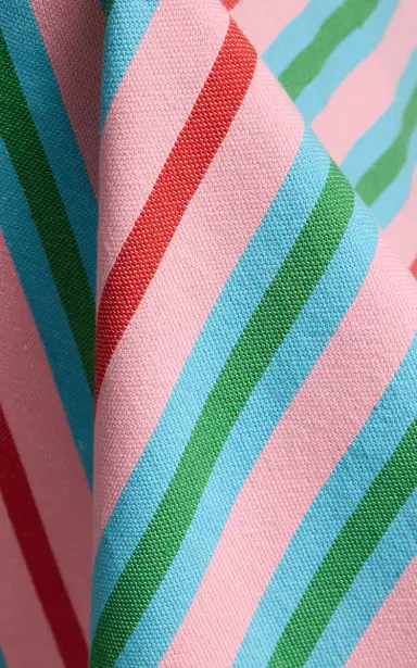 Marrakshi Life Exclusive La Isla Cotton Tablecloth - Stripe | Thumbnail 3