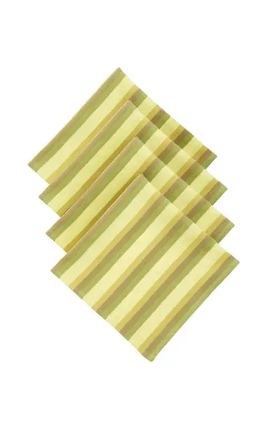 Marrakshi Life Exclusive La Isla Set-of-Four Cotton Napkins - Stripe | Thumbnail 3 Marrakshi Life Exclusive La Isla Set-of-Four Cotton Napkins - Stripe | Thumbnail 3