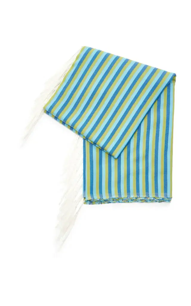 Marrakshi Life Exclusive La Isla Turkish Cotton Beach Blanket - Stripe