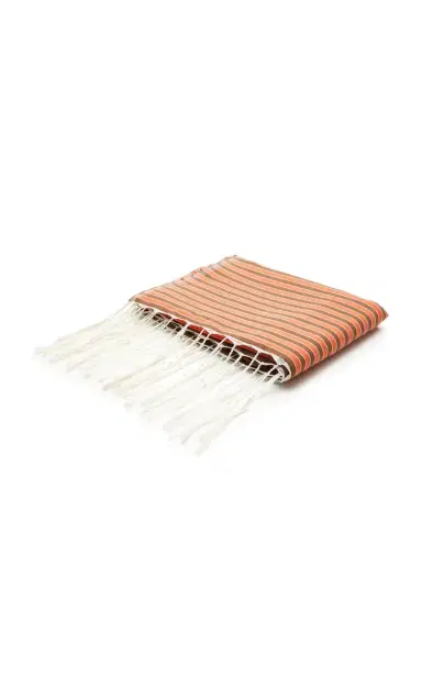 Marrakshi Life Exclusive La Isla Turkish Cotton Beach Blanket - Stripe | Thumbnail 2 Marrakshi Life Exclusive La Isla Turkish Cotton Beach Blanket - Stripe | Thumbnail 2