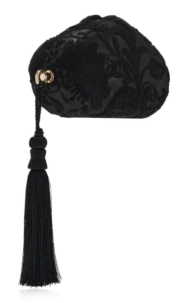 Marlies Grace Exclusive La Isla Marlies Lace-Trimmed Wooden Clutch | Thumbnail 3 Marlies Grace Exclusive La Isla Marlies Lace-Trimmed Wooden Clutch | Thumbnail 3