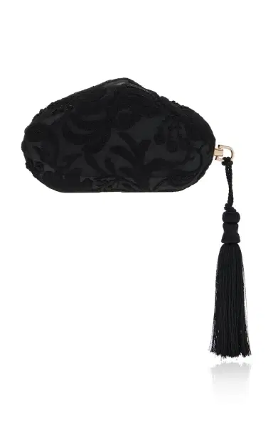 Marlies Grace Exclusive La Isla Marlies Lace-Trimmed Wooden Clutch | Thumbnail 4 Marlies Grace Exclusive La Isla Marlies Lace-Trimmed Wooden Clutch | Thumbnail 4