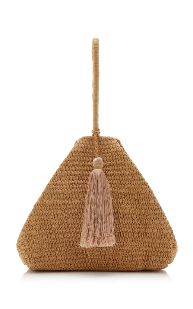 Marlies Grace Exclusive La Isla Mara Tasseled Raffia Bag