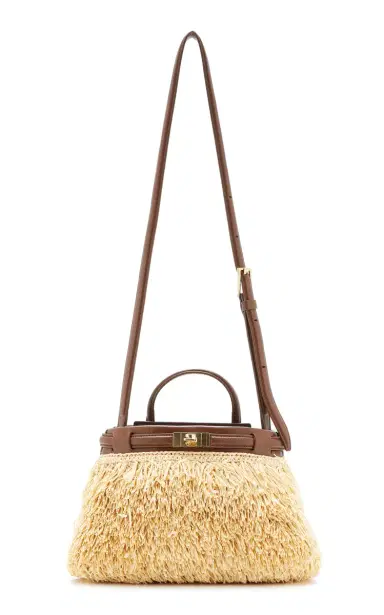 JANESSA LEONE Exclusive La Isla Mini Leoné Raffia Bag | Thumbnail 1