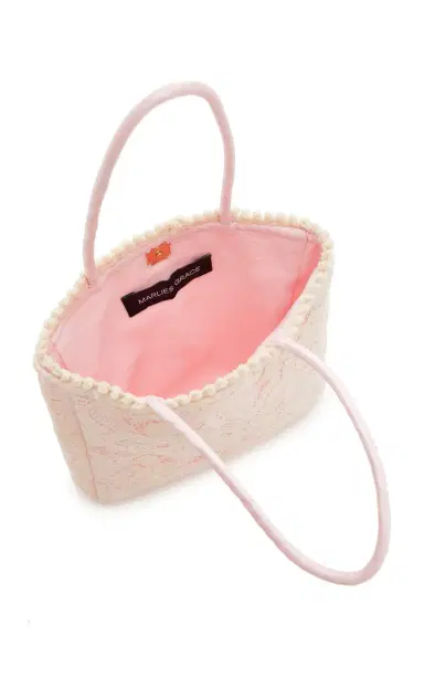Marlies Grace Exclusive La Isla Leah Small Lace Tote Bag | Thumbnail 5 Marlies Grace Exclusive La Isla Leah Small Lace Tote Bag | Thumbnail 5