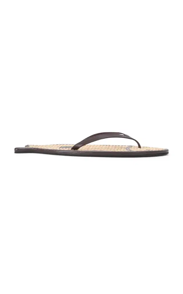 Fish Flop Leather Slippers