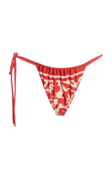 SIR. Exclusive String Tie Bikini Bottom | Thumbnail 5