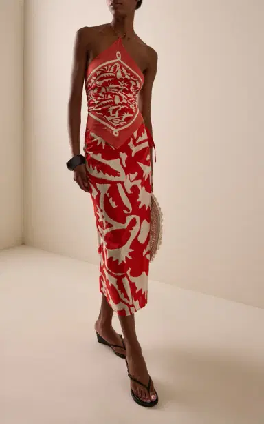 SIR. Exclusive Cotton Voile Maxi Wrap Skirt | Thumbnail 2 SIR. Exclusive Cotton Voile Maxi Wrap Skirt | Thumbnail 2
