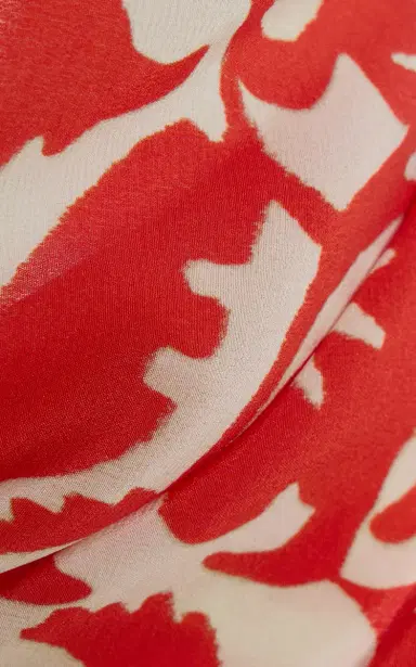 SIR. Exclusive Silk Scarf Top | Thumbnail 5