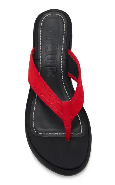 Staud Remy Thong Wedge Sandals | Thumbnail 4 Staud Remy Thong Wedge Sandals | Thumbnail 4