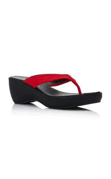 Staud Remy Thong Wedge Sandals | Thumbnail 5 Staud Remy Thong Wedge Sandals | Thumbnail 5