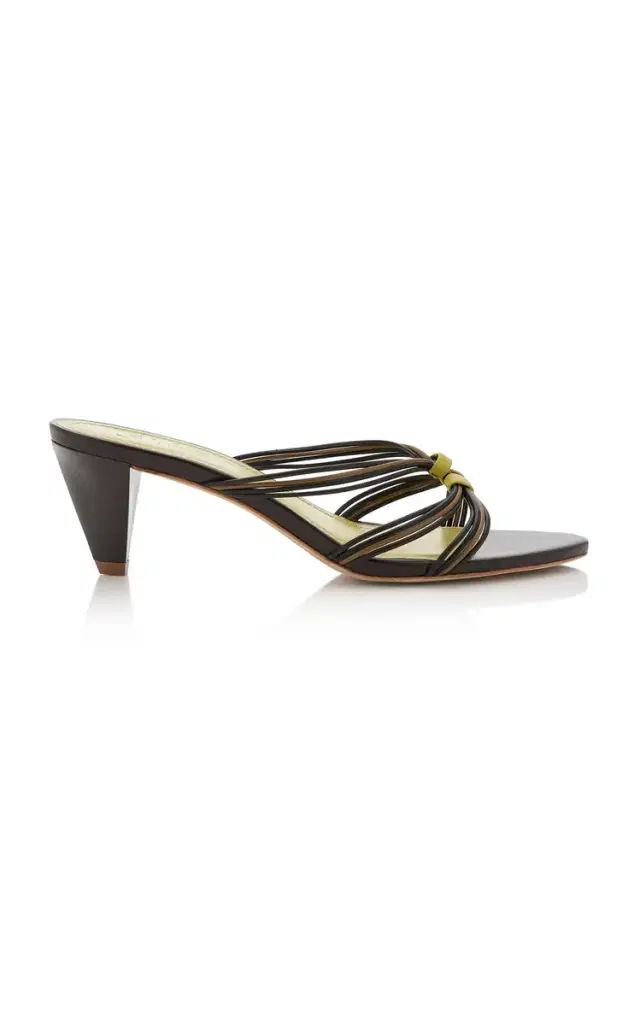 STAUD Carrie Leather Mules