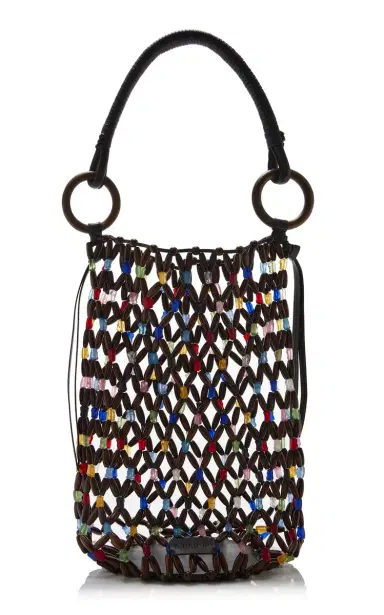 Staud Del Mar Beaded Bucket Bag | Thumbnail 4 Staud Del Mar Beaded Bucket Bag | Thumbnail 4