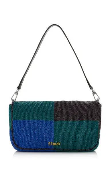 Staud Timmy Convertible Beaded Shoulder Bag | Thumbnail 4 Staud Timmy Convertible Beaded Shoulder Bag | Thumbnail 4