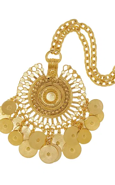ben-amun Exclusive 24K Gold Plated Long Necklace | Thumbnail 3