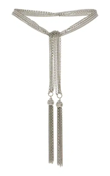 ben-amun Exclusive Silver Tassel Chain Belt | Thumbnail 7 ben-amun Exclusive Silver Tassel Chain Belt | Thumbnail 7