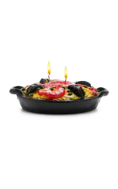 Moda Domus Exclusive La Isla Paella Wax Candle - Multi | Thumbnail 3 Moda Domus Exclusive La Isla Paella Wax Candle - Multi | Thumbnail 3