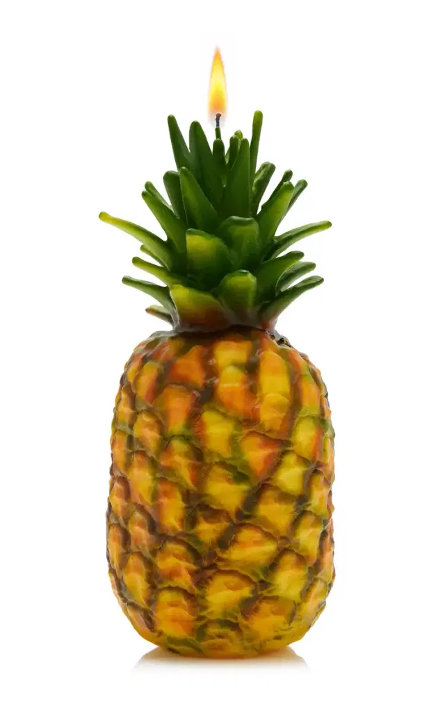 Moda Domus Exclusive La Isla Pineapple Wax Candle - Multi
