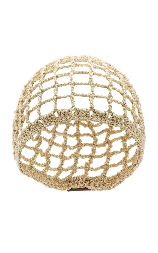 Exclusive La Isla Zahi Openwork Woven Headpiece