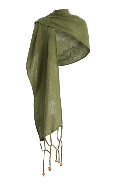 PARDOhats Exclusive La Isla Sahara Beaded Cotton Hooded Scarf | Thumbnail 1 PARDOhats Exclusive La Isla Sahara Beaded Cotton Hooded Scarf | Thumbnail 1