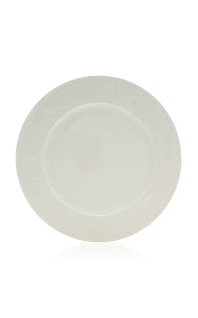 Moda Domus Exclusive La Isla Set-of-Four Ceramic Dinner Plates - White