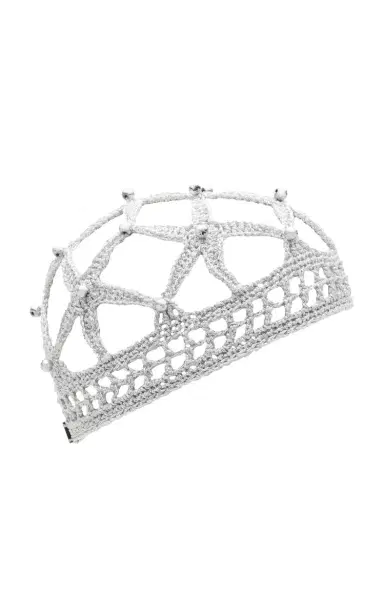 PARDOhats Exclusive La Isla Sirena Embellished Openwork Headpiece | Thumbnail 3 PARDOhats Exclusive La Isla Sirena Embellished Openwork Headpiece | Thumbnail 3