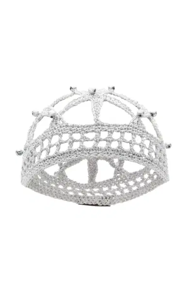 PARDOhats Exclusive La Isla Sirena Embellished Openwork Headpiece | Thumbnail 1 PARDOhats Exclusive La Isla Sirena Embellished Openwork Headpiece | Thumbnail 1