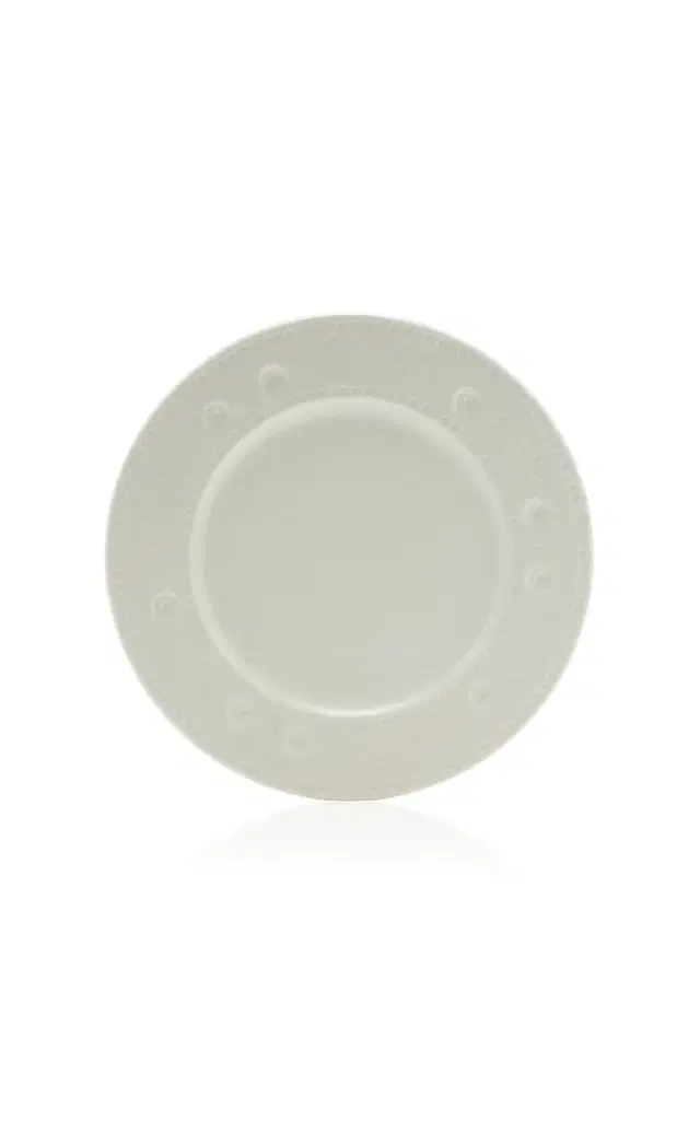 Moda Domus Exclusive La Isla Set-of-Four Ceramic Dessert Plates - White