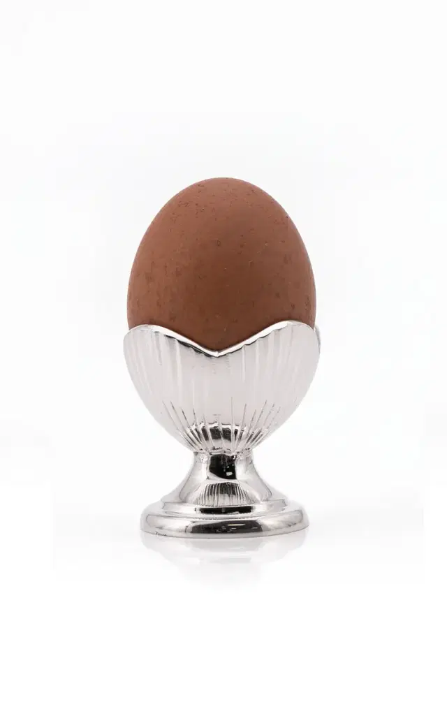Esencial Hogar Exclusive La Isla Conchita Egg Cup - Silver