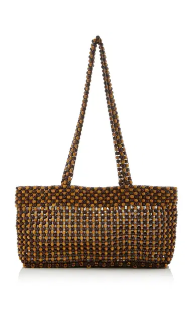 CORDERA Exclusive La Isla Wood-Beaded Mini Bag | Thumbnail 6