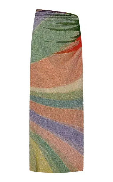 Cala de la Cruz Exclusive La Isla Patella Sparkling Mesh Skirt | Thumbnail 1