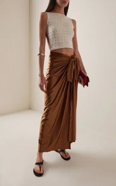 STAUD Romee Draped Sarong | Thumbnail 2
