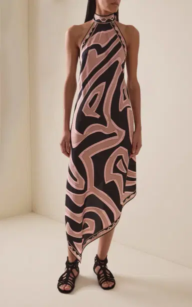 PUCCI Printed Silk Twill Maxi Dress | Thumbnail 2 PUCCI Printed Silk Twill Maxi Dress | Thumbnail 2