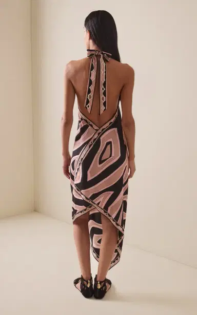 PUCCI Printed Silk Twill Maxi Dress | Thumbnail 4 PUCCI Printed Silk Twill Maxi Dress | Thumbnail 4