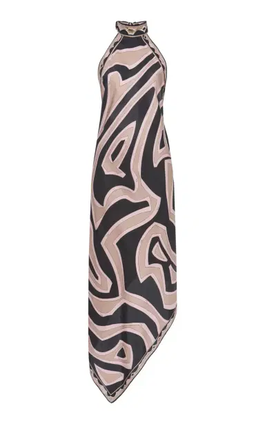 PUCCI Printed Silk Twill Maxi Dress | Thumbnail 1 PUCCI Printed Silk Twill Maxi Dress | Thumbnail 1