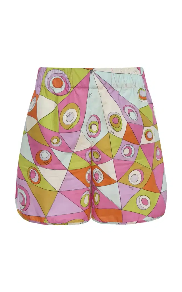 Pucci Cotton Poplin Shorts