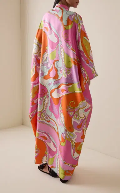 PUCCI Silk Twill Caftan | Thumbnail 4