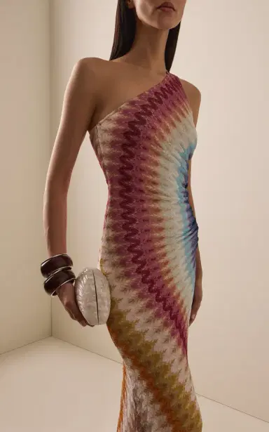 Missoni Multicolored Knitted Maxi Dress | Thumbnail 2