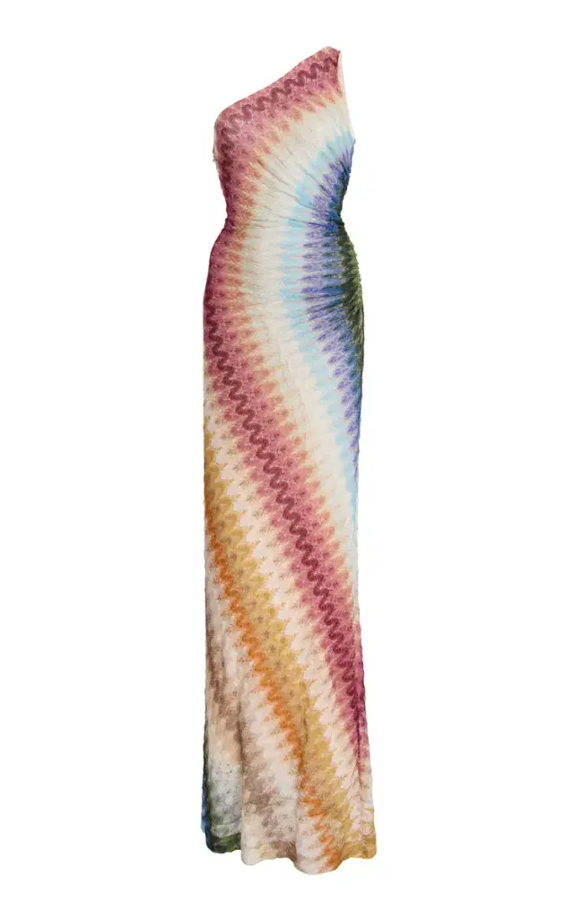 Missoni Multicolored Knitted Maxi Dress