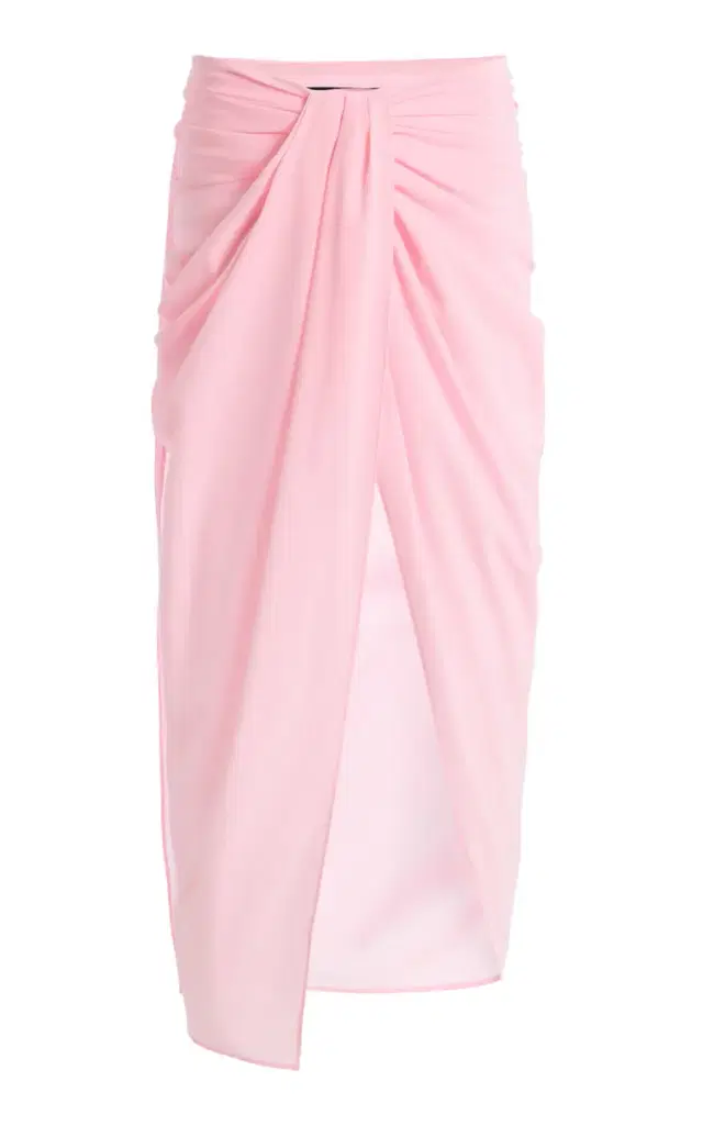 Cotton Midi Pareo Skirt