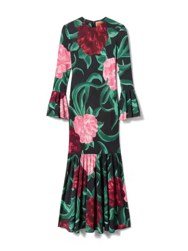 La DoubleJ Alba Flowy Jersey Midi Dress | Thumbnail 1